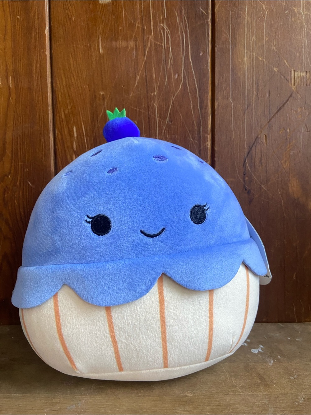 Squishmallows Blueberry and Cream Jova Cupcake Plush